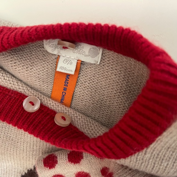 Mayoral Sweater dress with detachable scarf - Picture 8 of 13